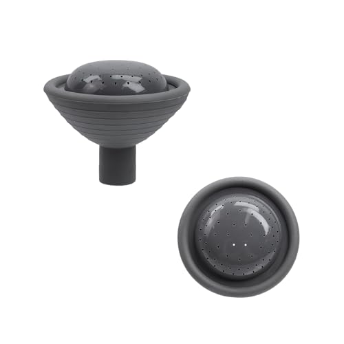 Pastlla 2 Pcs Universal Watering Can Rose Head, Plastic Replacement Sprinkler Head Spray Spout Garden Watering Can Sprinkler Head for Watering Cans Garden Home Flower, Dia 0.7-0.8in