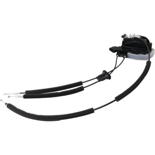 Miniatura 3 de Evan-Fischer Actuador de cerradura de puerta compatible con Nissan Murano 2009-2014 lado delantero derecho integrado con pestillo