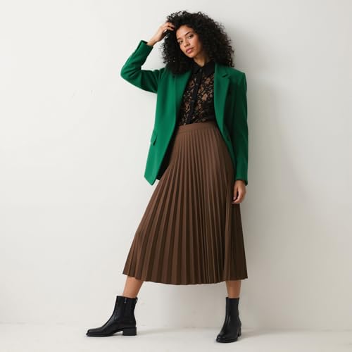 Ankle Boots for Women Low Heel Square Toe Chunky Short Booties Fall Boots with Side Zipper4