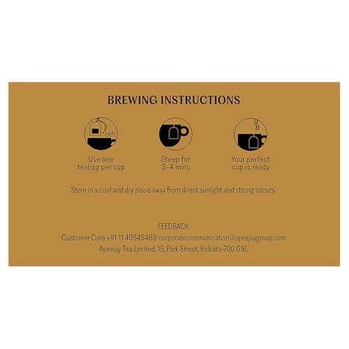 Image of Flurys Classic Assam 100 Teabag Envelopes | Bold & Full-Bodied Black Tea from Assam | Rich Aroma & Strong Flavour (Pack of 3)