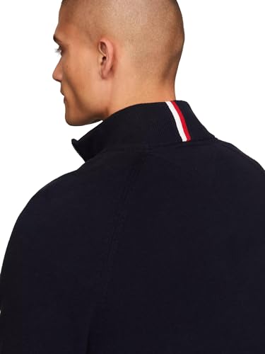 Tommy Hilfiger Men's Full Zip Mockneck Sweater3