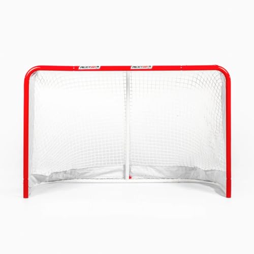 HockeyShot Extreme Goal Hockey Net - Official Regulation Size Hockey Goal (6' x 4'), Dent Proof, Easy Pushpin Installation, UV Protected, Premium Polyester Netting, Extreme Hockey Training Equipment
