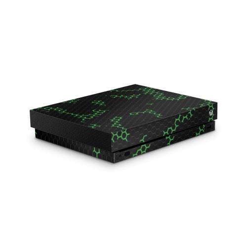 Preisvergleich Produktbild XBOX ONE X Skin - Design Aufkleber Nano Tech Green