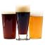 Block Party Amber Ale, Chinook IPA & Caribou Slobber Brown