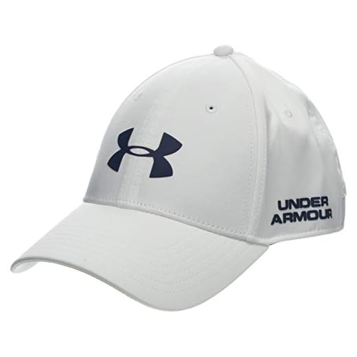 Under Armour Men's Golf Headline 2.0 Cap - Gorra, Hombre, Blanco (White/Academy 101) M/L