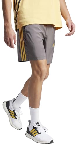 Image of adidas Men's Essentials French Terry 3-Stripes Shorts