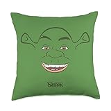 Shrek Big Face Halloween Costume Throw Pillow