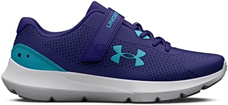 Under Armour Boy's Infant Surge 3 Alternate Closure Running Shoe, (501) Sonar Blue/Sonar Blue/Blue Surf, 10 Toddler | Image 1