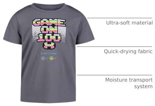 Image of Under Armour Boys' Short Sleeve Sports Graphic T-Shirt, Lightweight & Breathable, Relaxed Fit