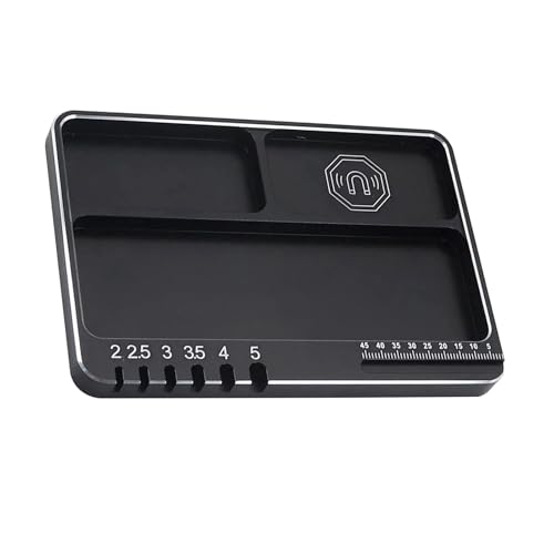 Kompakte Magnetische Teileablage. Leichte Schraubenaufbewahrungsablage Für Einfache Organisation Und Genaue Messungen. Robuste Aufbewahrung