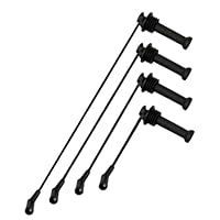 Hoypeyfiy 1335369 Zündkabelsatz, Ersatz für Fiesta MK4 MK5 MK6 Focus MK2 MK3 Fusion C30, Ersetzt 1335371 1110740 1110741