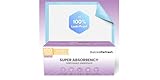100 Count Super Absorbency Small 17" x 13" Disposable Underpads, Leakproof Quick Drying for Multi-use for Babies, Puppy Pads and Adults, Chucks, Disposable Diaper Changing Pad for Baby, Blue