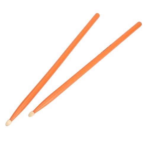 Baquetas 5A de Madera de Arce con Diseño Ondulado Naranja miniatura 1