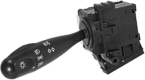 X AUTOHAUX Turn Signal Switch Lighting System Sign Headlight Dimmer Multifunction Combination Lever Switch for Hyundai Accent 2006-2011 93410-1G000