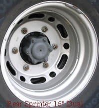 BEICO Sprinter Wheel SIMULATORS Set 12 Hole