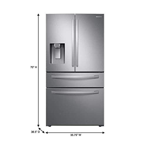 Samsung Fingerprint Resistant Stainless Steel French Door Refrigerator