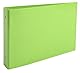 Exacompta 829E 10er Pack Ringbuch Iderama DIN A5 quer aus Karton mit Kunststoffbezug mit 2 Ringen 35 mm breit farbig sortiert ideal für Schule und Büro Ringhefter Ringordner Ringbuchordner