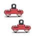 GOODTAC Sling Swivel Stud Mount Adapter 2 Pack-Red