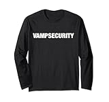 VAMP SECURITY Matching Halloween Couples Funny Costumes Goth Long Sleeve T-Shirt