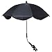Ymysfit Ombrelles Pare-soleils Réglable Anti-UV pour Poussette Landau Parapluie Parasol avec Holder Clip pour Fauteuil Roulant Poussette