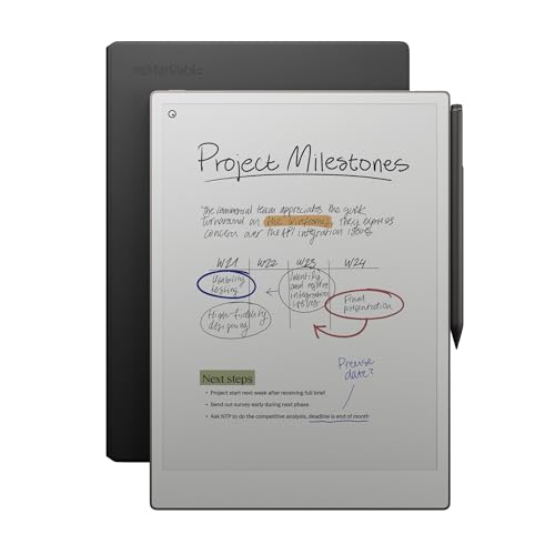 reMarkable Paper Pro Bundle – Leather Folio | 11.8-inch color display...