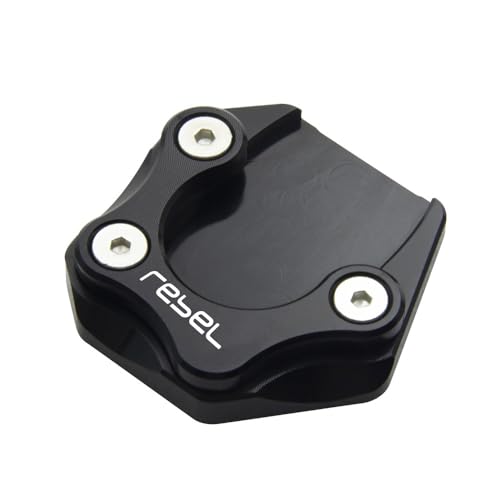 Béquille latérale pour Rebel CMX 300 500 : plaque d'extension de support moto 2017-2021