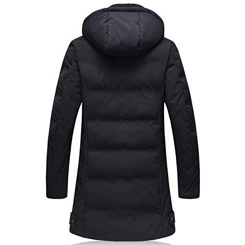 Chaqueta De Plumón para Hombre Chaquetas con Capucha De Plumón De Pato Blanco 90% Hombre, Chaquetas De Plumón De Invierno para Hombre, Talla L-6Xl