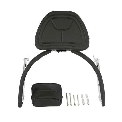 Dossier Passager pour GoldWing GL1800 2001-2016 Coussin Confort Noir avec Rack de Support