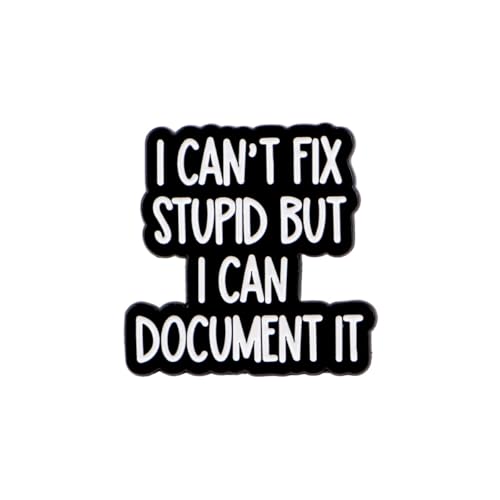 I Can't Fix Stupid But I Can Documnet It �G�i�����s�� �\�[�V���� ����o�b�W�u���[�` �o�b�N�p�b�N �R�[�g �X�q�p