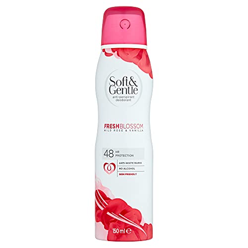 Image of Soft & Gentle 48h Protection Anti-Perspirant Deodorant Wild Rose & Vanilla