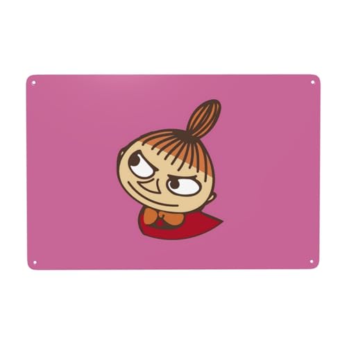 ムーミン ブリキ 看板 アートパネル リビング 玄関 装飾鉄絵 鉄絵画 インテリア 壁掛け 額入り 壁紙用 絵画 アートポスター 部屋飾り アートデリ ポスター パネル 20×30cm