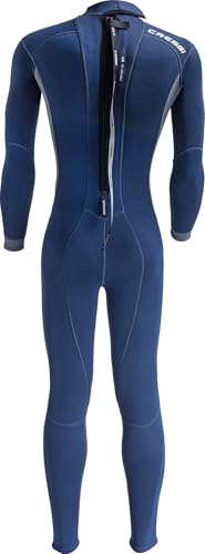 Image of Cressi Men's & Ladies' Full Wetsuit Back-Zip for Scuba Diving & Water Activities - Fast 3mm: designed in Italy