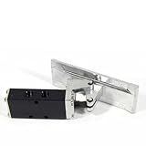 Fußpedalbetätigtes pneumatisches Steuerventil, 2-Positionen, G3/8-Gewinde, Gehäuse aus Aluminiumlegierung, 1,5–8 kg/cm² Arbeitsdruck für industrielle Automatisierungsluftsysteme