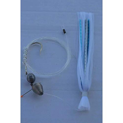 Blue Water Candy 0 Ballyhoo Rig With 130-Pound Mono Line, Size 8/0 #TOP2
