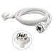 LEZED Tuyau d'arrivée d'eau Froide Tuyau Alimentation Machine a Laver Rallonge Tuyau lave Vaisselle pour machine à laver, lave-vaisselle 25mm 2m