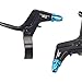 Aymzbd Kids Brake Lever Childrens Bike Brake Lever Handbrake Sturdy Lightweight 1 Pair Brake Handle Kids Bike Brake Lever, Black Blue