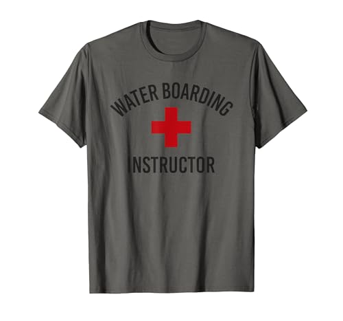 Water Boarding Instructor T-Shirt, Men, Asphalt Grey, X-Large
