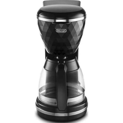 De'Longhi Brilliante Filter Coffee Maker- ICMJ210.BK, Black - Image 2