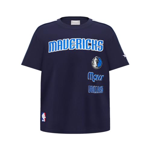 Camiseta NBA Retro Classics de algodón azul marino en talla M para niños