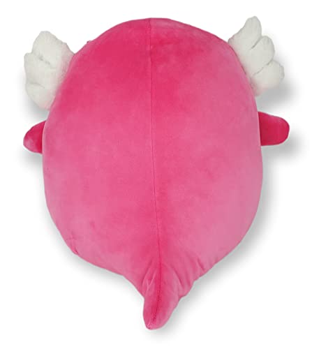 Squishmallows Kellytoy 12 Inch (30Cm) - Exclusive Neon Blacklight Collection - Archie The Neon Pink Axoltl #TOP1