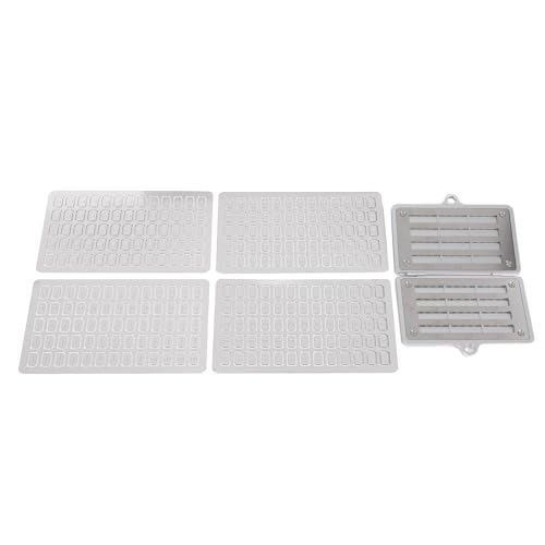 Greensen Sauvegarde de Phrase Crypto, Stockage Métal Acier Inoxydable 316 avec Trou de Verrouillage pour Portefeuilles BIP39 Bitcoin Ethereum Litecoin, Sécurité Hors Ligne Ignifug