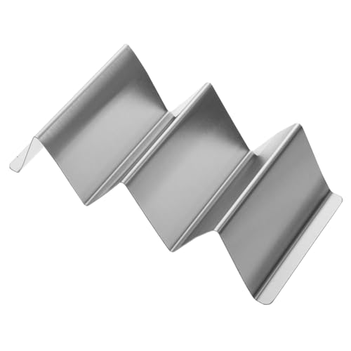 GRIRIW 1pc Pancake Stand Pancake Rack Stand Taco Holder Plate Taco Shell Mold Taco Tray Holder Taco Shell Stand Taco Molds Stand Tortilla Serving Stand Tortilla Fryer Mold Stainless Steel