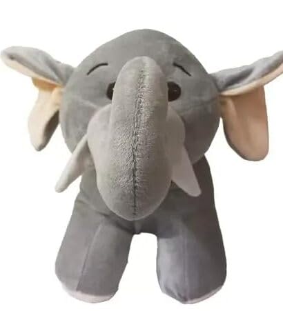 ADDY TOYS Adorable Plush Elephant | Long, Soft and Cuddly Toy | Perfect for Kids, Boys and Girls of All Ages | Unique Gift for Any Occasion | Grey Colour | 32 CM Size (B0DDTZYB1P) Amazon Price History, Amazon Price Tracker