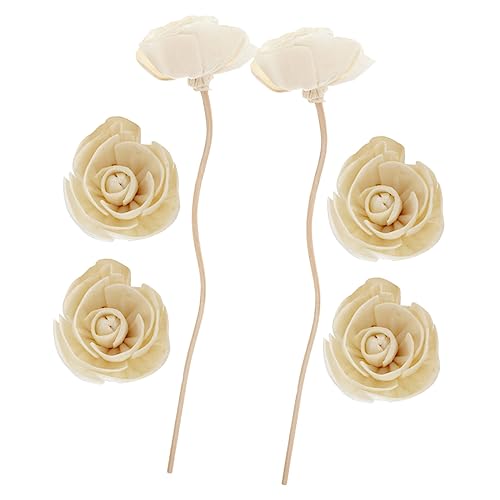 Palitos Difusores de Aceite Esencial 6 pcs con Flores Secas