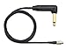 Shure WA309 3â€™ Premium LEMO Instrument Cable, LEMO to Â¼â€, Right Angle