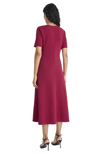 Maggy London V-Neck Short Sleeve Midi line Silhouette-Cocktail Dresses for Women3