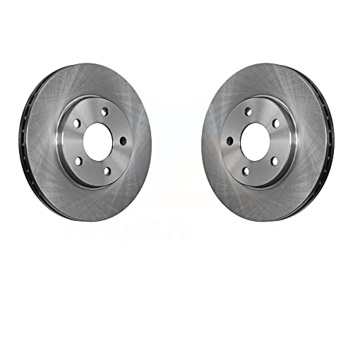 Front Disc Brake Rotors Pair For Chevrolet Malibu Pontiac G6 K8-100085