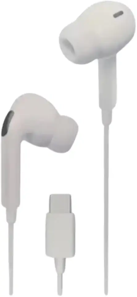 Fone de Ouvido USB-C 6ª Geração (Branco) - Áudio Premium Balanceado, Redução de Ruído 99,15%. Compatível com Samsung, Xiaomi, iPad, MacBook e Smartphones Android Tipo-C.