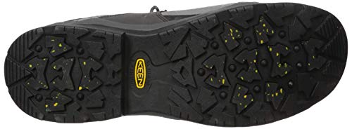 KEEN Utility Davenport, Men\'s, Magnet/Steel Grey, Comp Toe, EH, WP/Insulated, SR 6 Inch, Work Boot (10.5 D)