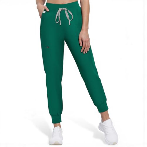 Pantalon de travail médical femmes coupe étroite lavable en machine